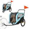 2-in-1 Dog Bike Trailer for Large Dogs