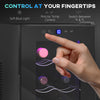 Wine Fridge, 12 Bottle, Under Counter Drinks Beer Wine Cooler with Glass Door, LED Light, Temperature Control