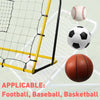 Soozier 6' x 4' Soccer Rebounder, Soccer Goal with 5 Angle Adjustable