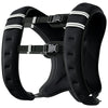 Soozier 11 lbs Weighted Vest, Weight Vest with adjustable Straps, Convenient Pocket and Reflective Strips, Fit for Men Women
