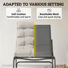 Outdoor Rocking Chair, Oversized Rocking Patio Chair with 25