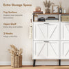 Shoe Storage Cabinet with 4 Flip Drawers, Farmhouse Narrow Shoe Cabinet, Holds Up to 24 Pairs