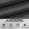 Patio Furniture Cover, Waterproof 420D Heavy Duty Outdoor Furniture Cover with Air Vents, 55.1