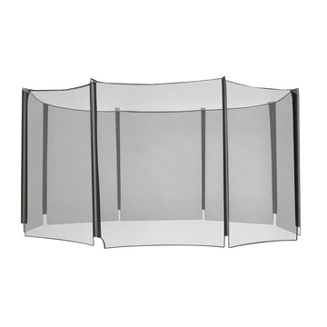 Aosom 14' Round Trampoline Enclosure Safety Net Fence Replacement Trampolining Bounce Part No Poles Included
