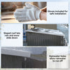 8.5' x 6' Galvanised Steel Outdoor Storage Shed, Garden Shed with Window, Lockable Wide Doors and Air Vents