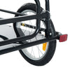 Folding Bicycle Cargo Trailer Wagon Utility Bike Cart Carrier Garden Patio Tool New