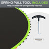 Soozier Trampoline Replacement Mat, Fits 14' Trampoline w/ 80 V-Hooks & 5.5