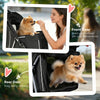 3 Wheels Foldable Dog Stroller with Storage Basket, Adjustable Canopy, Cupholder for Miniature and Small Dogs, Black