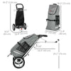 Soozier Bike Trailer, Bicycle Cargo Trailer with 12