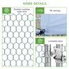 9.8' x 13.1' x 6.6' Chicken Coop Cage, Outdoor Hen House w/Cover & Lockable Door