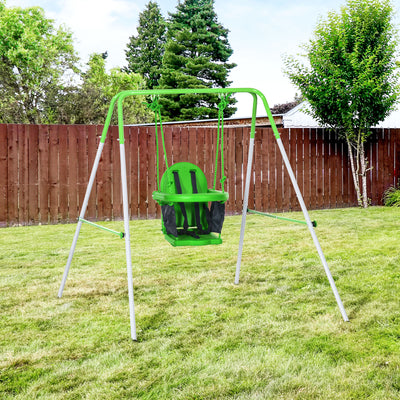 Swing for Infants/Toddlers with Safety Harness for 6-36 Months
