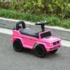 Compatible Baby Toddler Push Car Foot-to-Floor Ride-On Wheel Mercedes-Benz G350 Licensed Pink