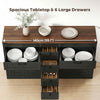 Sideboard Buffet Cabinet, 55