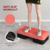 Soozier Adjustable Aerobic Stepper, 3-Level with Risers 4