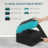 5-Level Height Adjustable Stepper, Aerobic Exercise Step Platform, 4