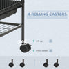 Small Animal Cage with Hammock, 3-Tier Ferret Cage Removable Tray