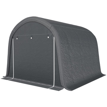 10' x 10' Outdoor Storage Tent, Heavy Duty and Waterproof Portable Shed for Bike, Motorcycle & Garden Tools