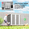 5' x 3' Metal Garden Storage Shed, Tool House with Double Doors for Backyard, Patio, Lawn