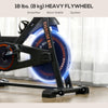 Adjustable Upright Stationary Exercise Bike w/ LCD Display, Indoor Cycling Bike for Home w/ Adjustable Resistance
