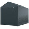 Portable Bicycle Shed with Galvanised Steel Frame and Large Door, Waterproof Outdoor Shed for Garden Tools, Dark Grey