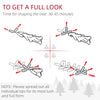 6ft Pencil Flocked Artificial Christmas Tree with 600 Branch Tips, Auto Open and Steel Base