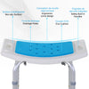 Height Adjustable Shower Chair, 20.5