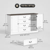 Farmhouse Sideboard with Charging Station, 58