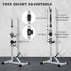 Soozier 2-Piece Barbell Rack, 53.5