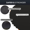 Soozier Trampoline Mat Replacement with Spring Pull Tool and 72 V-Hooks, Fits 12ft Trampoline, Using 5.5