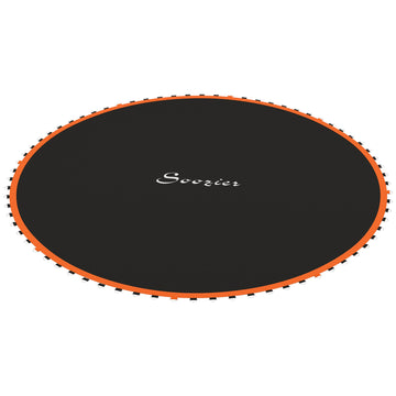 Soozier Trampoline Mat Replacement with Spring Pull Tool and 72 V-Hooks, Fits 12ft Trampoline, Using 5.5