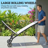 Outdoor Lounge Chair Set of 2, Tanning Chair with Wheels, Breathable Mesh for Patio, Backyard, Poolside