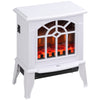 Electric Fireplace Heater, Freestanding Fireplace Stove with Realistic Flame and Overheat Protection, 750W/1500W