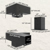 12PCS Pergola Kit, Pergola Brackets with 3-Way & 4-Way Corner Brackets for 4