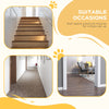 Extra Tall Dog Gate with Door, Pressure Fit, Auto Close, Double Locking for Doorways Hallways Stairs, 29