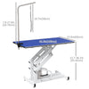Pet Grooming Table, Height Adjustable Dog Grooming Table with Arm, Noose and Non-Slip Grooming Table