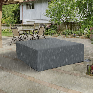 Patio Furniture Covers Waterproof for Lounge Chair Set, 600D Heavy Duty Oxford Patio Cover, 80.7