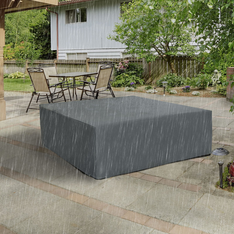 Patio Furniture Covers Waterproof for Lounge Chair Set, 600D Heavy Duty Oxford Patio Cover, 80.7