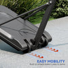Soozier Basketball Hoop Outdoor, Basketball Hoop and Stand with Weighted Base and Shatterproof Backboard, 57.5