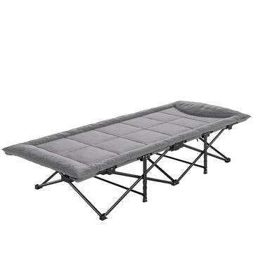 Camping Cot for Adults with Padded Cushion, 31.5