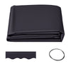 11' x 10' Retractable Awning Fabric Replacement Outdoor Sunshade Canopy Awning Cover, UV Protection, Grey