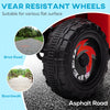 6V Quad Kids Electric Car with Wear-resistant Wheels, for Boys and Girls Aged 18-36 Months, Red