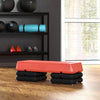 Soozier Adjustable Aerobic Stepper, 3-Level with Risers 4