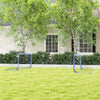 Soozier 6' x 3' Set of 2 Soccer Nets for Backyard, Portable Soccer Goal for Practice with Carry Bag