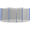 Soozier Trampoline Net Enclosure, Trampoline Netting Replacement with Zippered Entrance for 12ft Round Trampoline