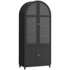 Arched Kitchen Pantry Cabinet, 71