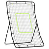 Soozier 4 x 5.7ft Volleyball Rebounder Net with Strike Zone, Baseball Lacrosse Training Net for Pitching and Fielding