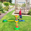 8pcs Balance Beam for Kids, 4 Sensory Pads and 4 Beams with Non-slip Surface & Bottom, Stackable Stepping Stones Kids for Boys Girls 3-6 Years, Multicoloured