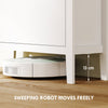 Narrow Shoe Cabinet with 2 Flip Drawers, Adjustable Shelves for Entryway, Holds 10-14 Pairs, White
