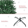 6.9ft Artificial Christmas Tree w/ Metal Stand Spruce Branch Tips Green