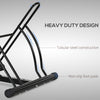 Soozier 2 Bike Rack Bicycle Floor Stand Bike Parking Garage Parking Organizer Indoor Bike Storage Holder, Indoor and Outdoor Storage